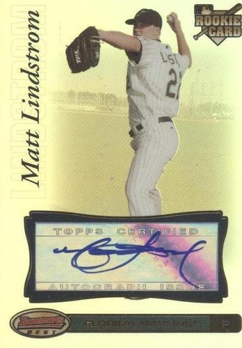 2007 Bowman's Best - Matt Lindstrom #92