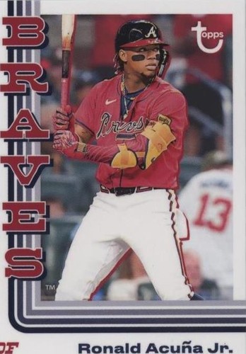 その他 TOPPS MUSEUM COLLECTION Acuna Jr. auto 2021 Topps Museum Collection: Ronald Acuna Jr Superstar Auto