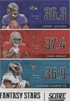 2020 Score Chris Godwin Lamar Jackson Leonard Fournette #FS-LCL