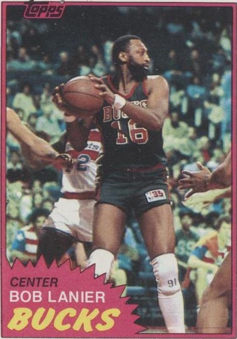 1981-82 Topps - Bob Lanier #25