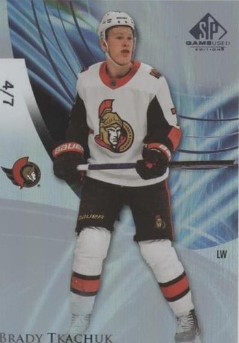 2020-21 Upper Deck SP Game Used - Brady Tkachuk #51