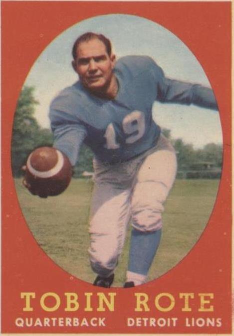 1958 Topps Tobin Rote #94