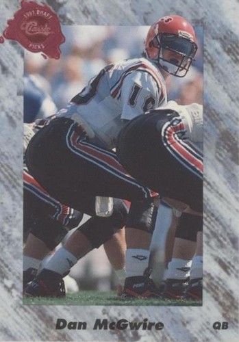 1991 Classic Draft Picks Dan McGwire #115