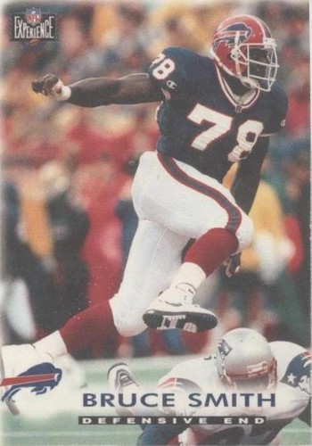 1997 Score Board NFL Experience Bruce Smith #40