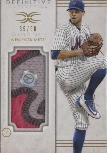 2017 Topps Definitive Collection - Steven Matz #DJRC-SMA