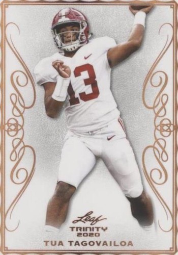 2020 Leaf Trinity Tua Tagovailoa #15