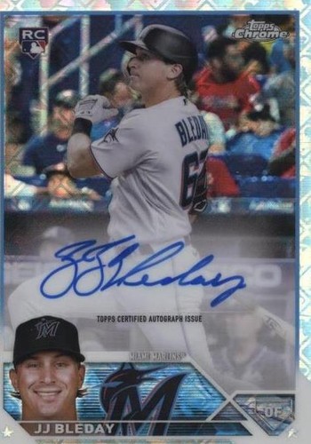 2023 Topps Chrome Logofractor Edition - JJ Bleday #RCA-JB
