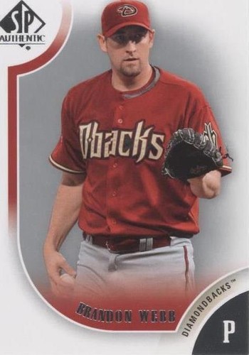 2009 SP Authentic - Brandon Webb #91