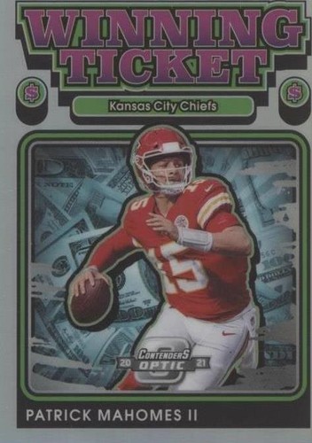 2021 Panini Contenders Optic Patrick Mahomes II #WT1