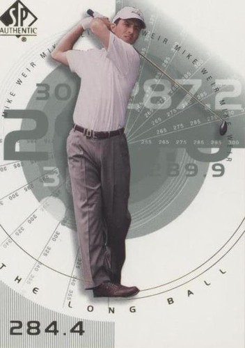 2002 SP Authentic - Mike Weir #88SPA