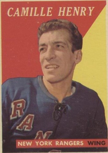 1958-59 Topps - Camille Henry #54