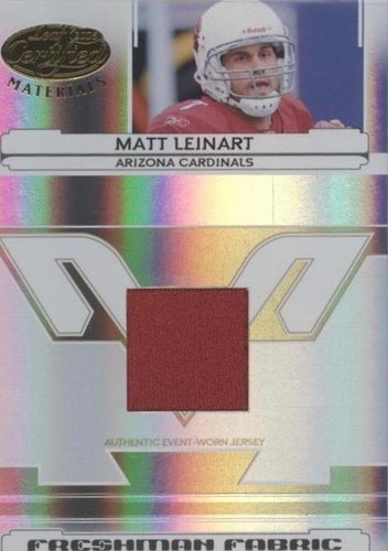 2006 Leaf Certified Materials Matt Leinart #211