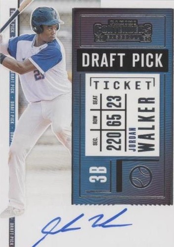 2020 Panini Contenders - Jordan Walker #DPT-JW
