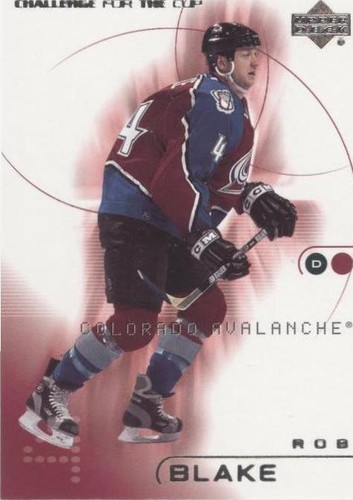 2001-02 Upper Deck Challenge for the Cup - Rob Blake #16