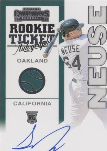 2020 Panini Contenders - Sheldon Neuse #98RT-SN