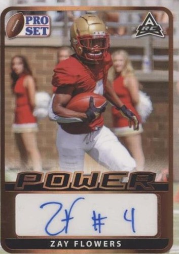 2021 Leaf Pro Set Power Zay Flowers #BA-ZF1