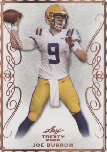 2020 Leaf Trinity Joe Burrow #12