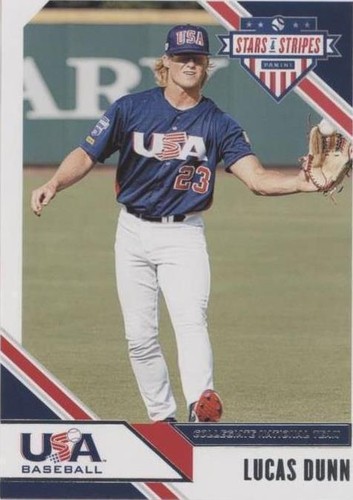 2020 Panini USA Baseball Stars & Stripes - Lucas Dunn #35