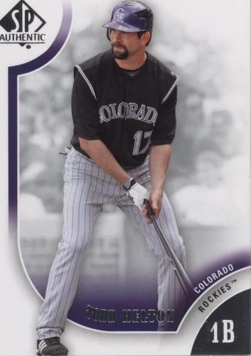 2009 SP Authentic - Todd Helton #69