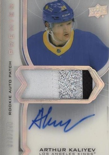 2020-21 Upper Deck Premier - Arthur Kaliyev #AR-AK