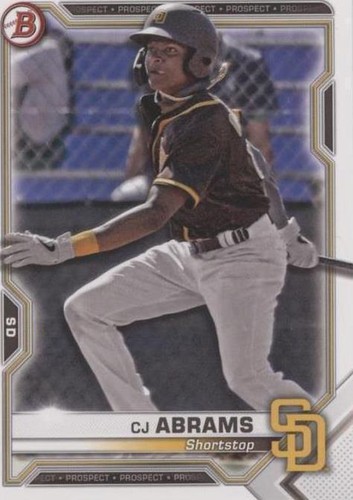 2021 Bowman - C.J. Abrams #BP-14