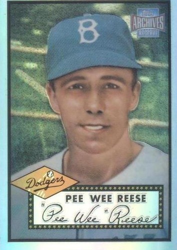 2001 Topps Archives Reserve - Pee Wee Reese #93