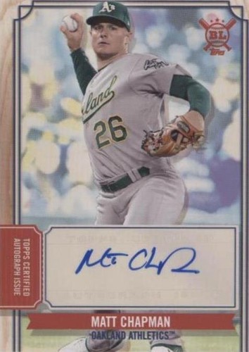 2019 Topps Big League - Matt Chapman #BLA-MC