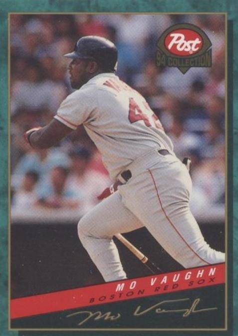 1994 Post Collection - Mo Vaughn #8
