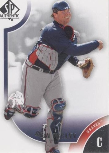 2009 SP Authentic - Brian McCann #16
