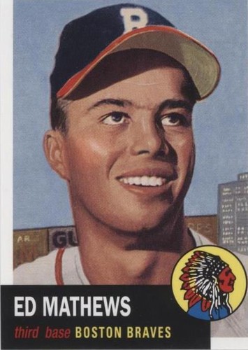 2016 Topps Archives 65th Anniversary - Eddie Mathews #A65-EM
