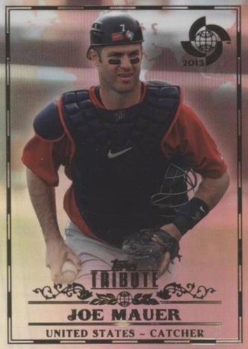 2013 Topps Tribute WBC - Joe Mauer #20