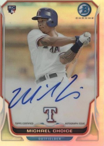 2014 Bowman - Michael Choice #BCAR-MC