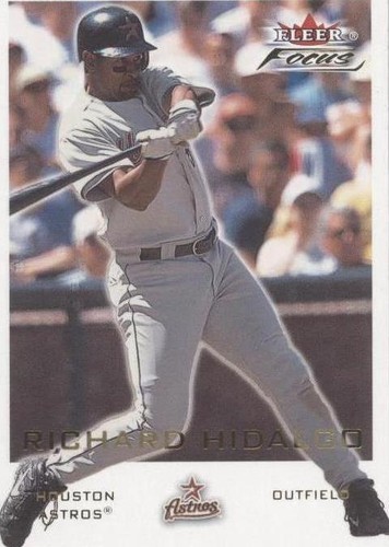2001 Fleer Focus - Richard Hidalgo #160