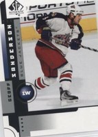 2001-02 SP Authentic - Geoff Sanderson #22