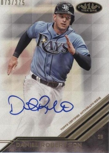 2018 Topps Tier One - Daniel Robertson #BA-DR