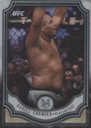 Daniel Cormier 2017 Topps Museum Collection UFC Gold Card
