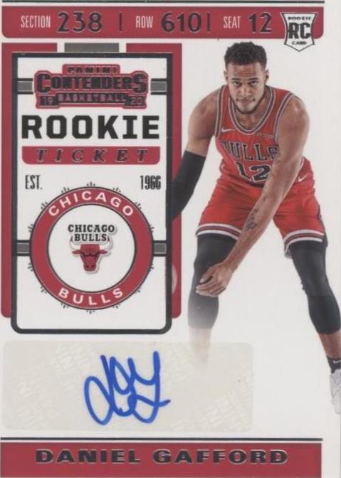 2019-20 Panini Contenders - Daniel Gafford #165