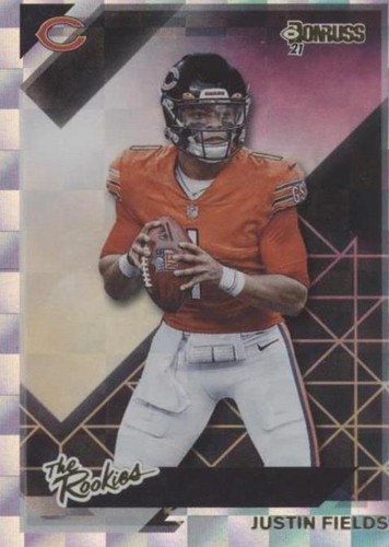 2021 Panini Donruss Justin Fields #TR-JFI