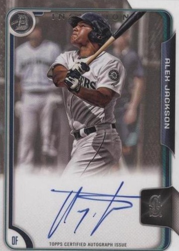 2015 Bowman Inception - Alex Jackson #BIA-AJ