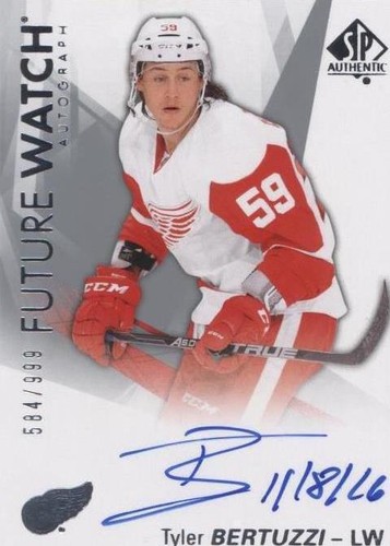 2016-17 SP Authentic - Tyler Bertuzzi #187