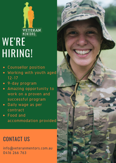Counselor Position Available - Youth Mentoring Program 