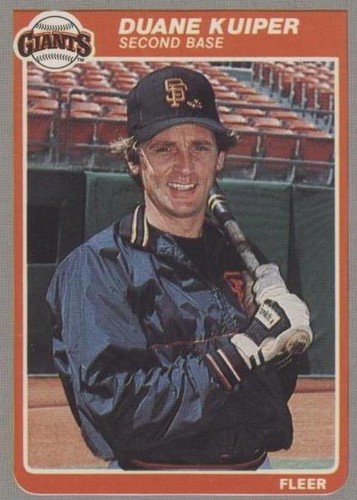 1985 Fleer - Duane Kuiper #610