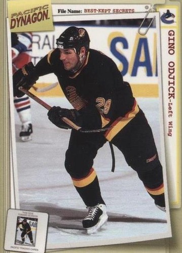 1997-98 Pacific Dynagon - Gino Odjick #98