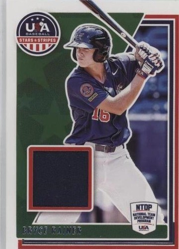2022 Panini USA Baseball Stars & Stripes - Bryce Rainer #USAM-BR