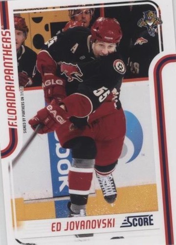 2011-12 Score - Ed Jovanovski #209