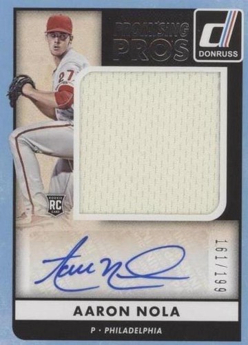 2016 Panini Donruss - Aaron Nola #PPMS-AN