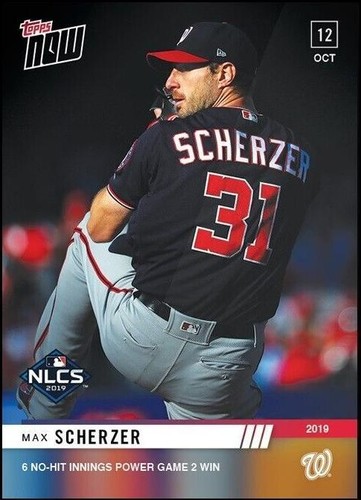 2019 Topps Now - Max Scherzer #1003