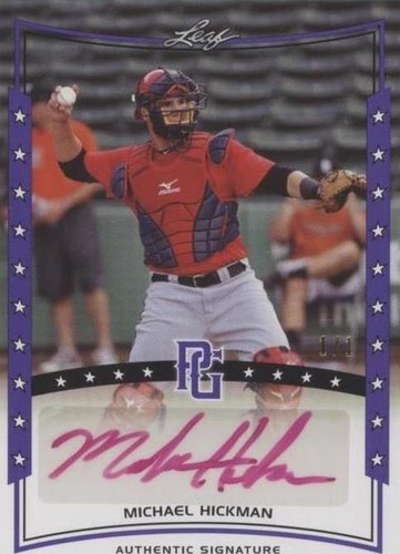 2014 Leaf Perfect Game Showcase - Michael Hickman #A-MH1