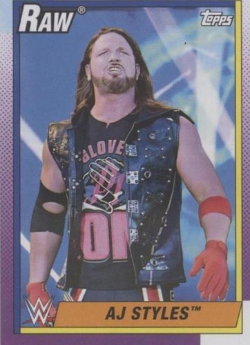 2021 Topps Heritage WWE - AJ Styles #1