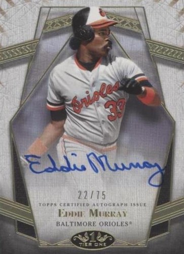 2022 Topps Tier One - Eddie Murray #PPA-EMU